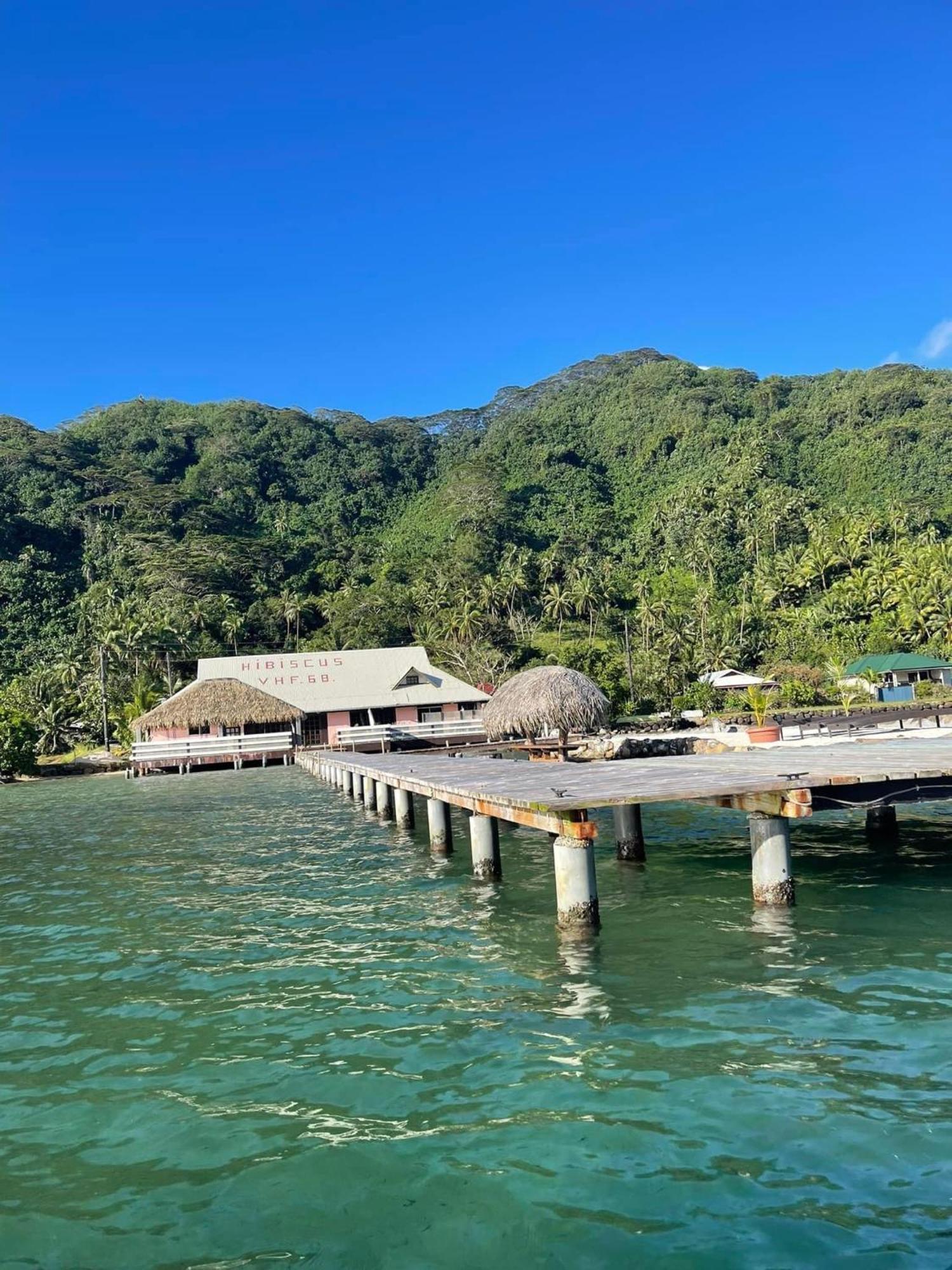 Pension Hibiscus Taha'A Vaitoare  Buitenkant foto